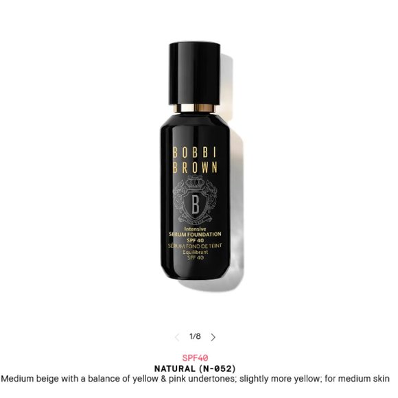 Intensive Serum Foundation SPF 40/30 NATURAL (N-052) - Picture 1 of 1